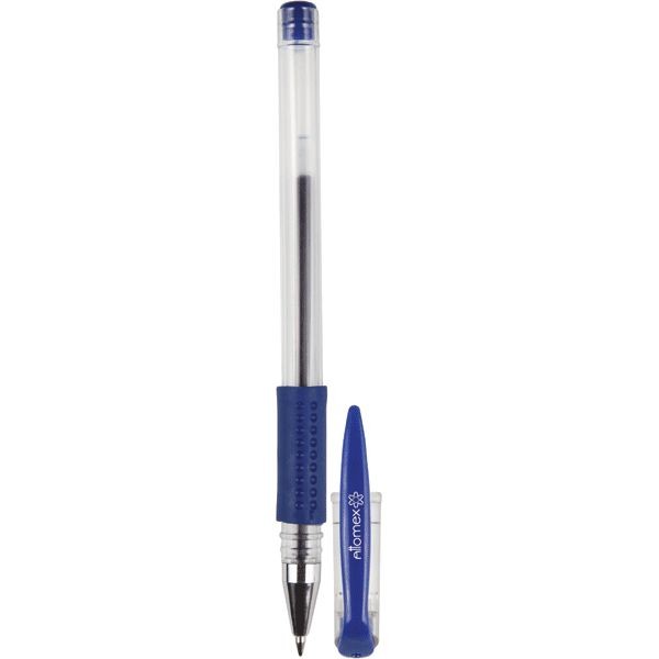 Ручка гелевая Attomex синяя. Ручка гелевая синяя Attomex 5051306 0,5мм прозр.корпус, с резиновым держателем. Ручка Attomex 0.5 синяя. Ручка 5051308. Окпд ручка гелевая