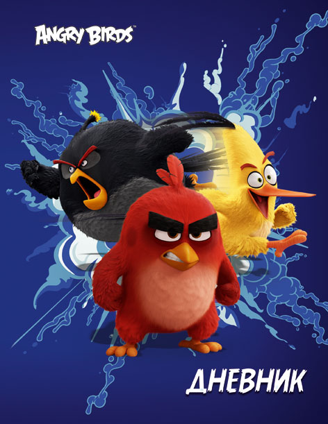 Дневник д/нач. школы инт.обл Angry Birds глянц лам