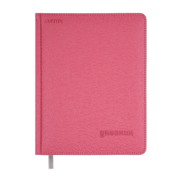 Дневник школьный deVente Pink Pattern тверд.обл. из искусственной кожи с поролоном , 1 ляссе